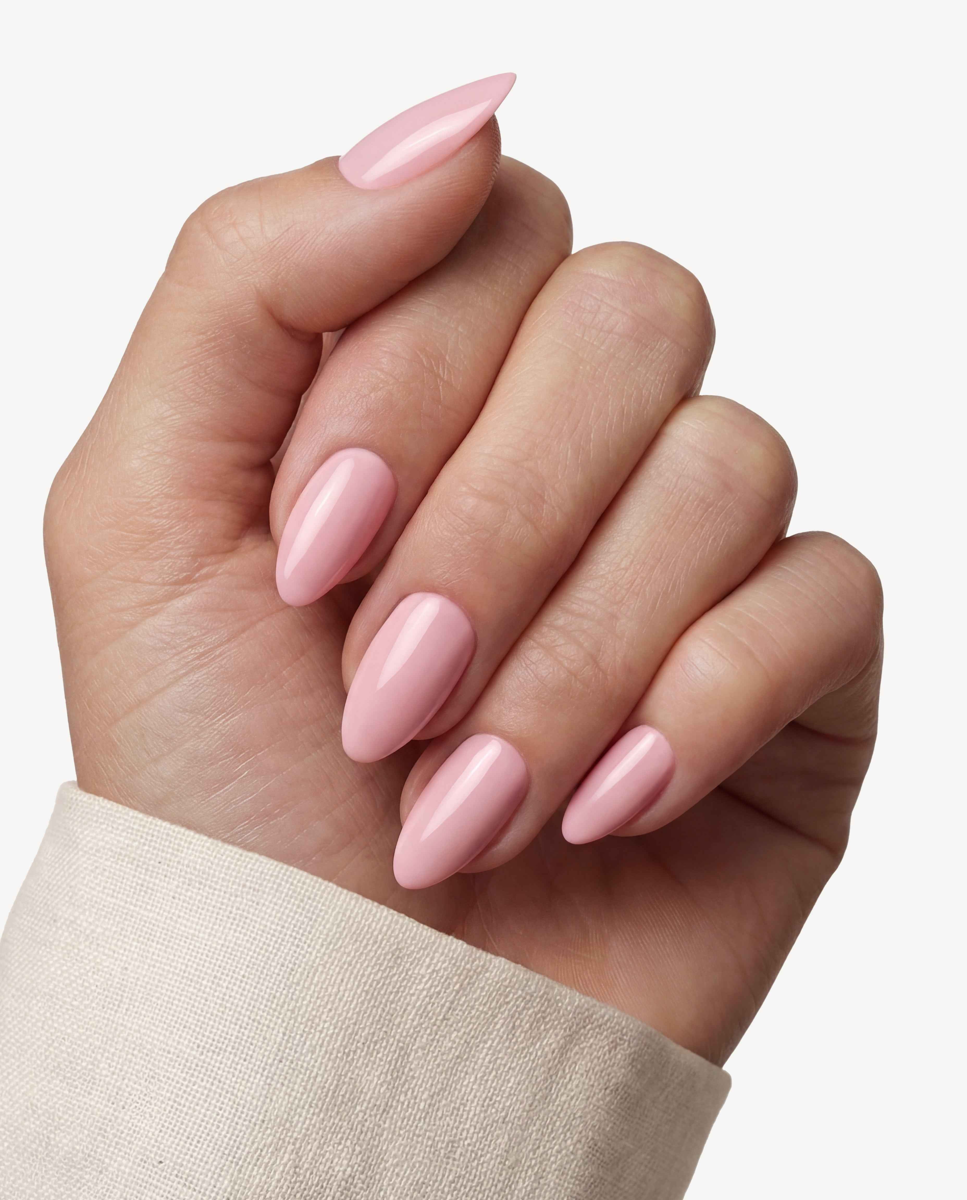 J·01 — Blush Pink · Short Almond