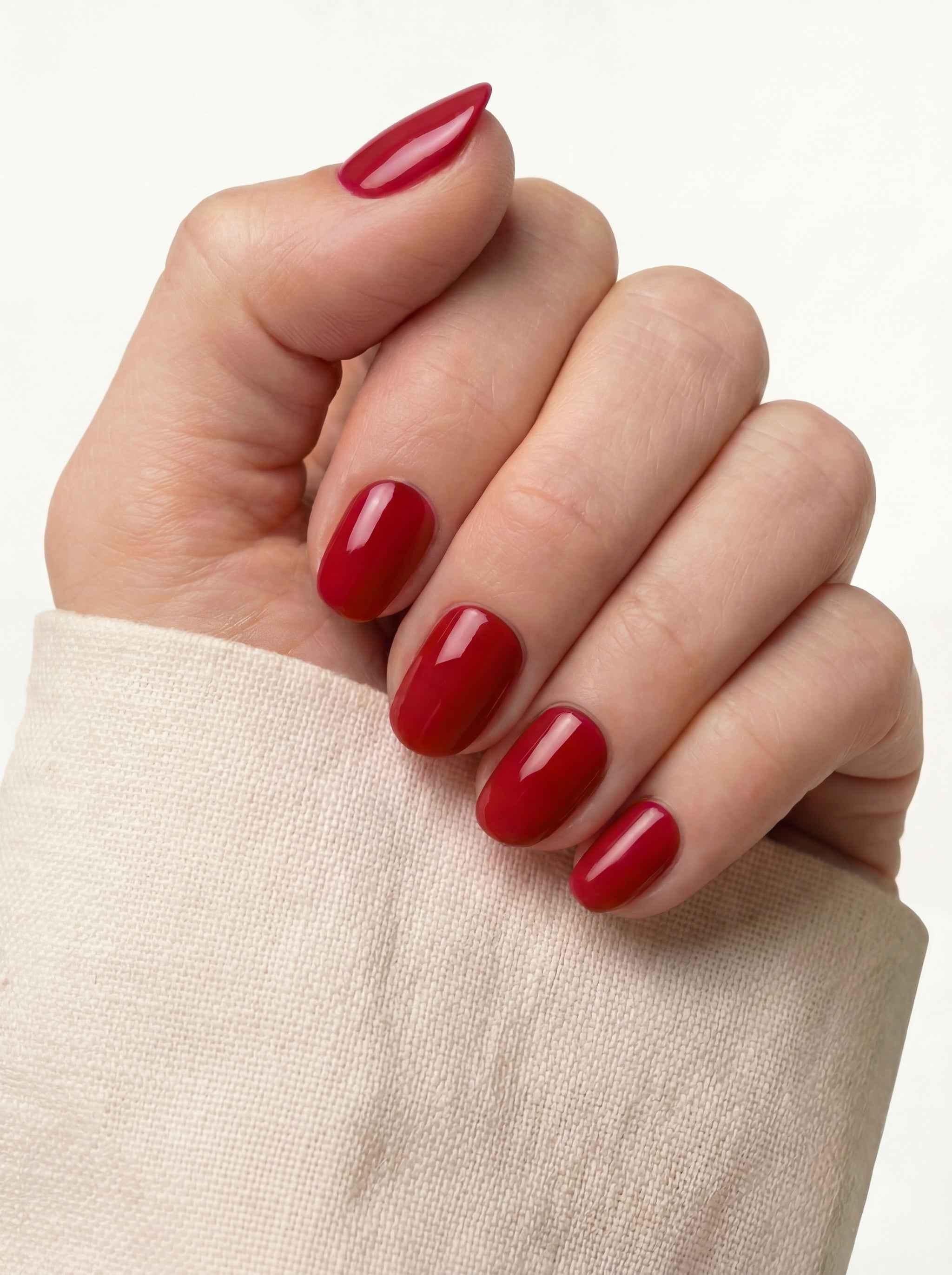 J·07 — Classic Red · Soft Square · Comfort Fit