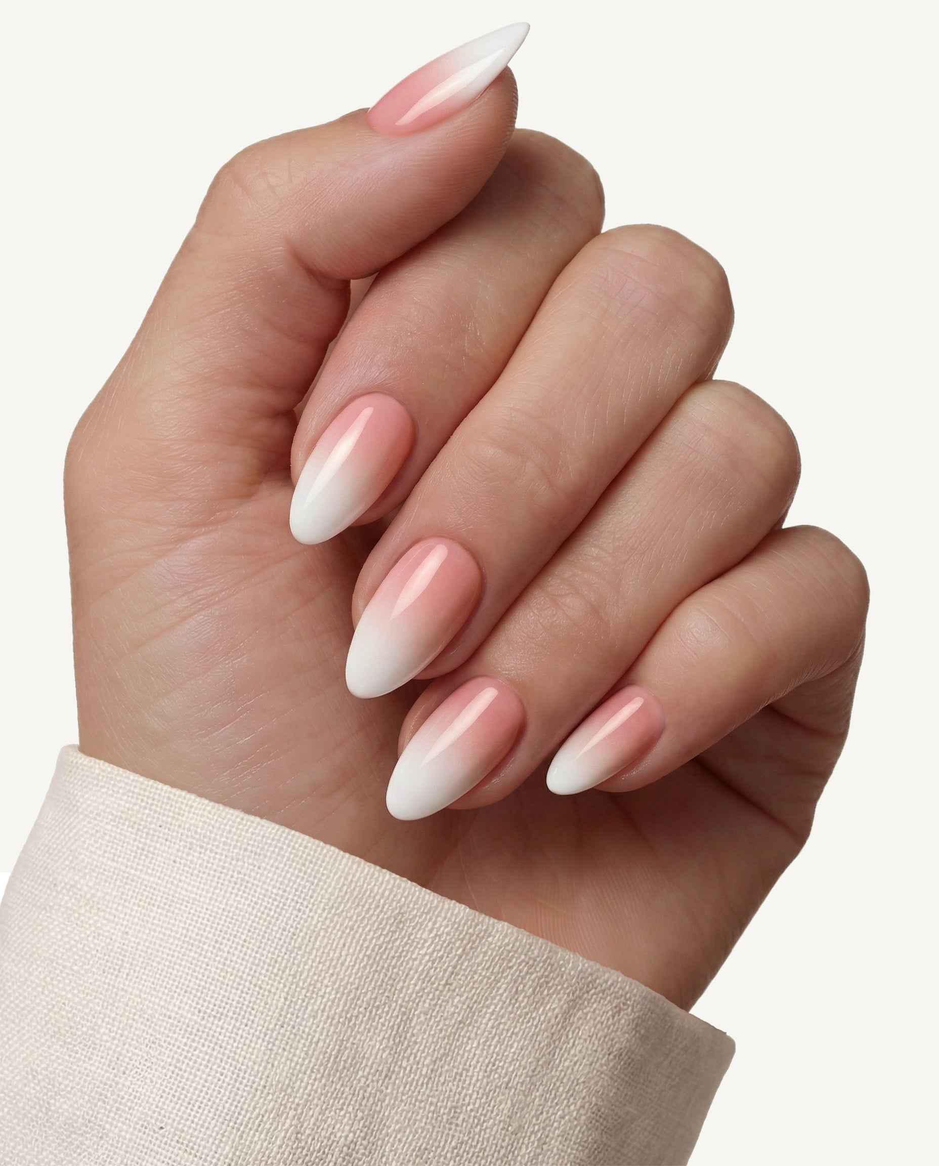 J·02 — Pink Ombré · Short Almond