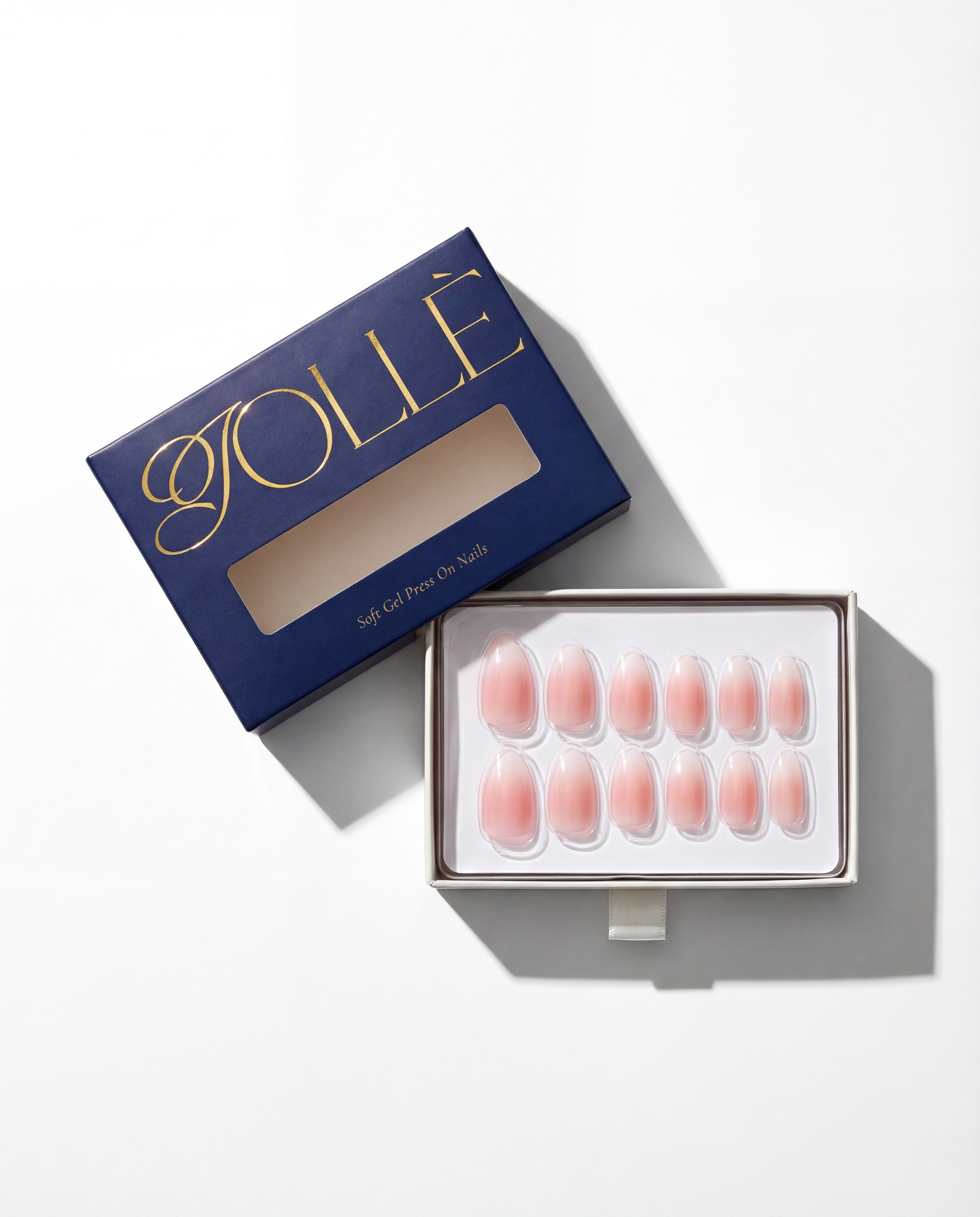 J·02 — Pink Ombré · Short Almond