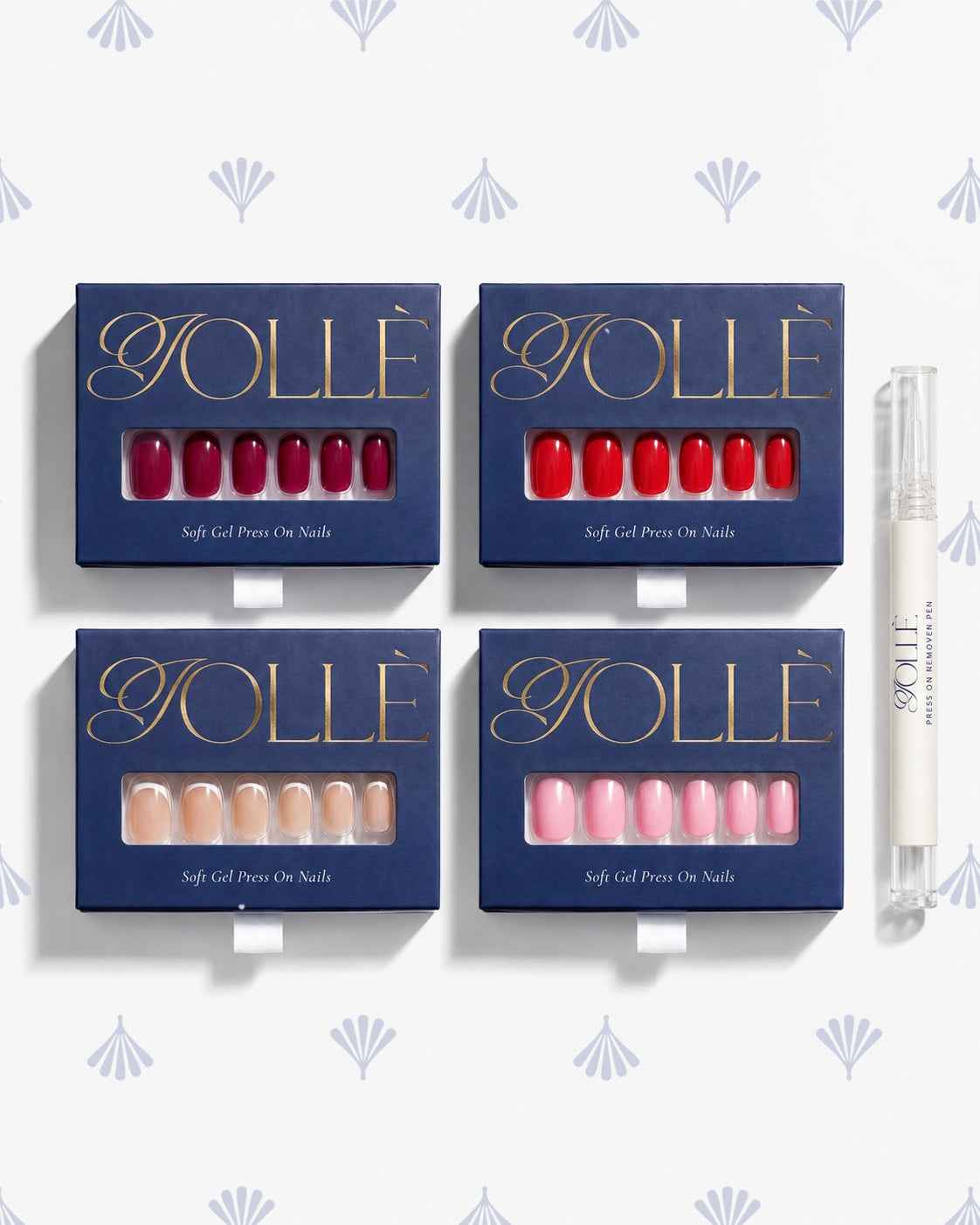 Jollè Starter Set Soft Gel Press-On Nails – Switzerland