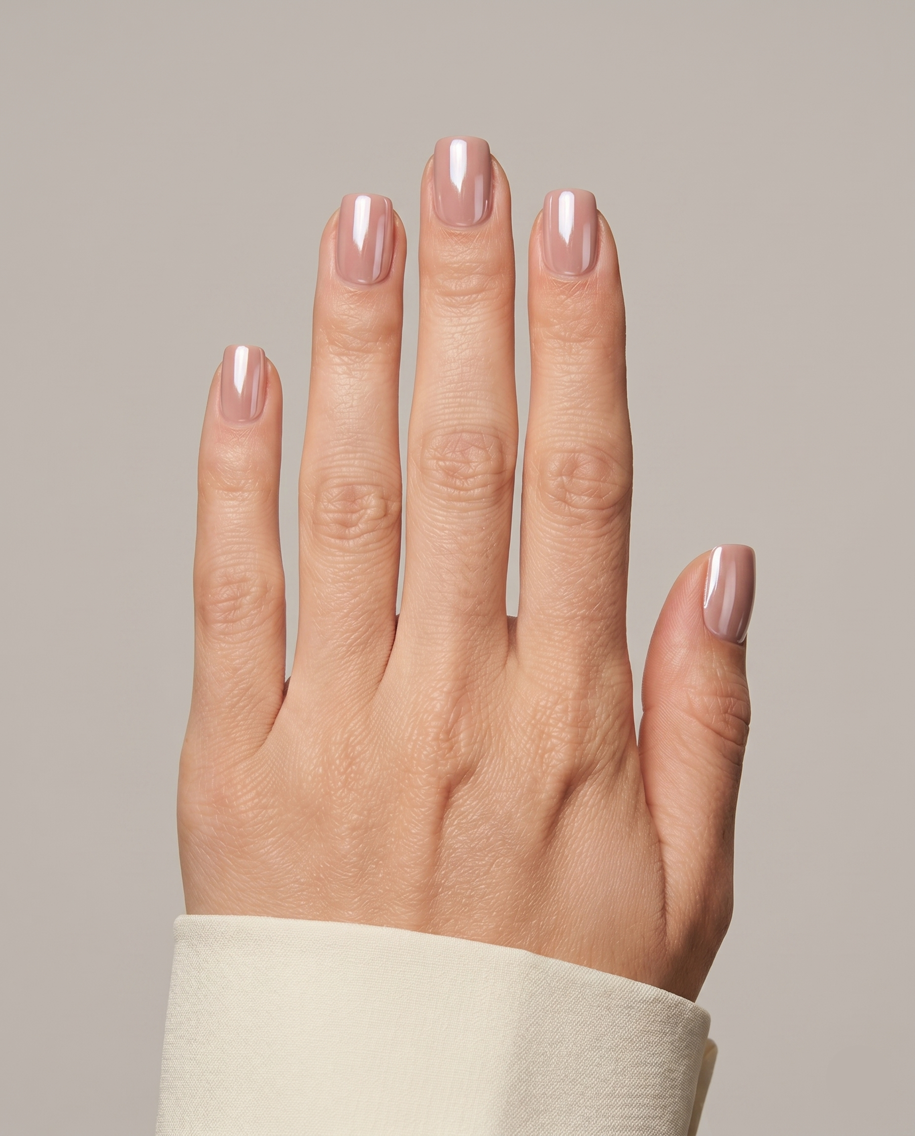 J·11 — Nude Glaze · Short Square
