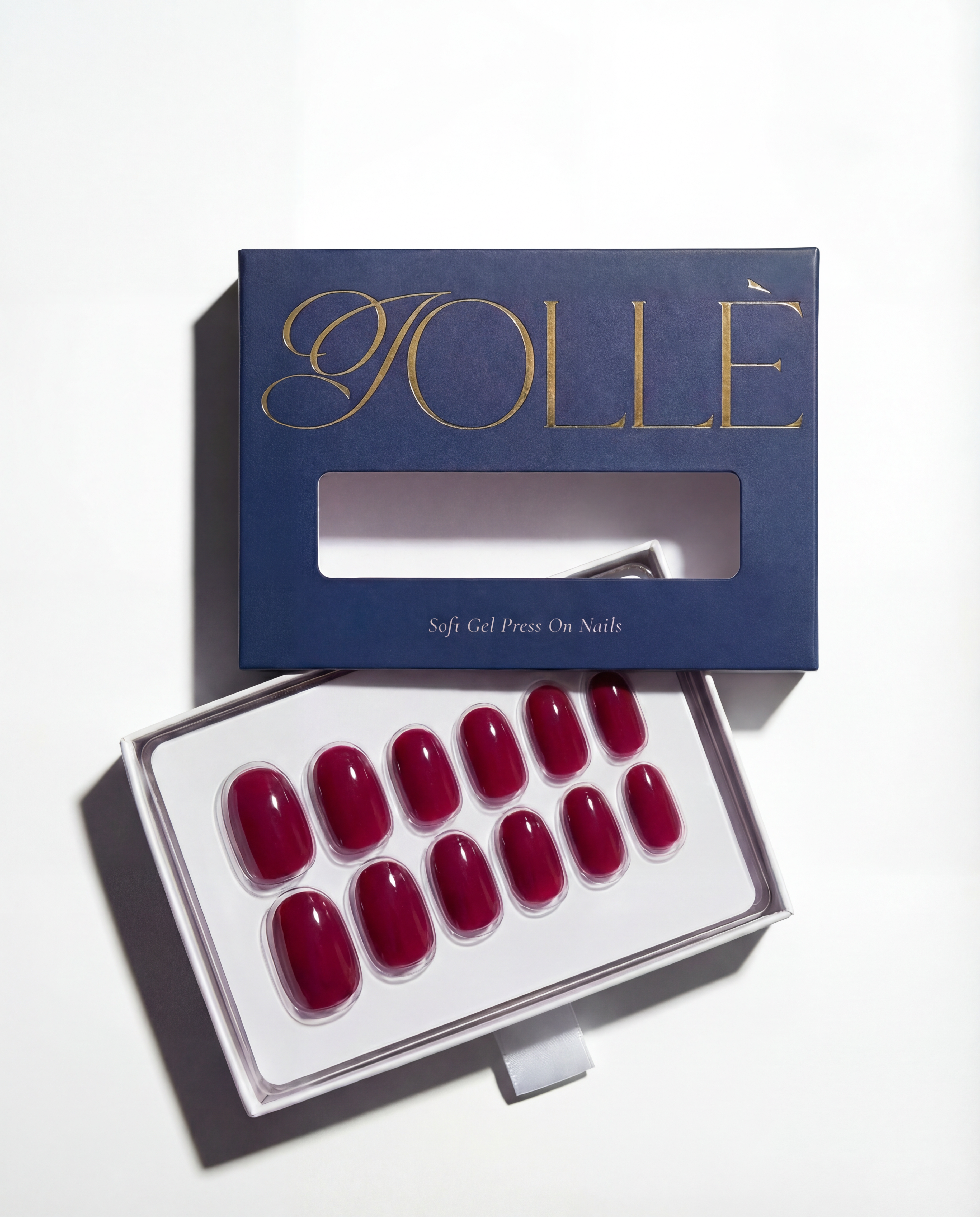 J·06 — Berry Red · Short Oval