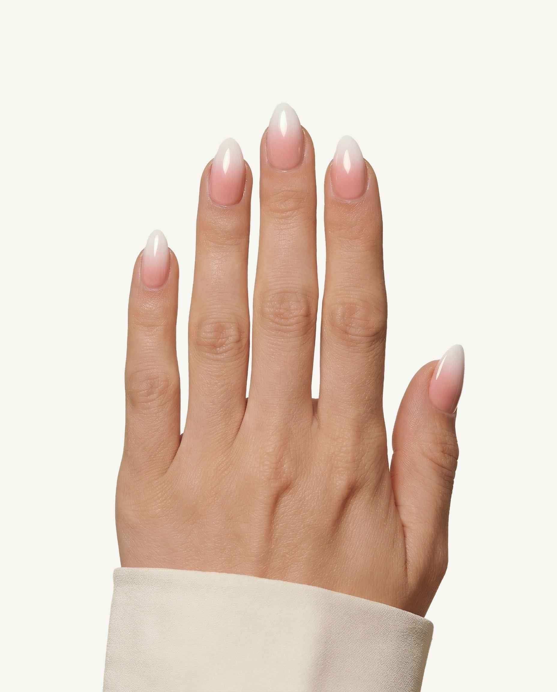 J·02 — Pink Ombré · Short Almond