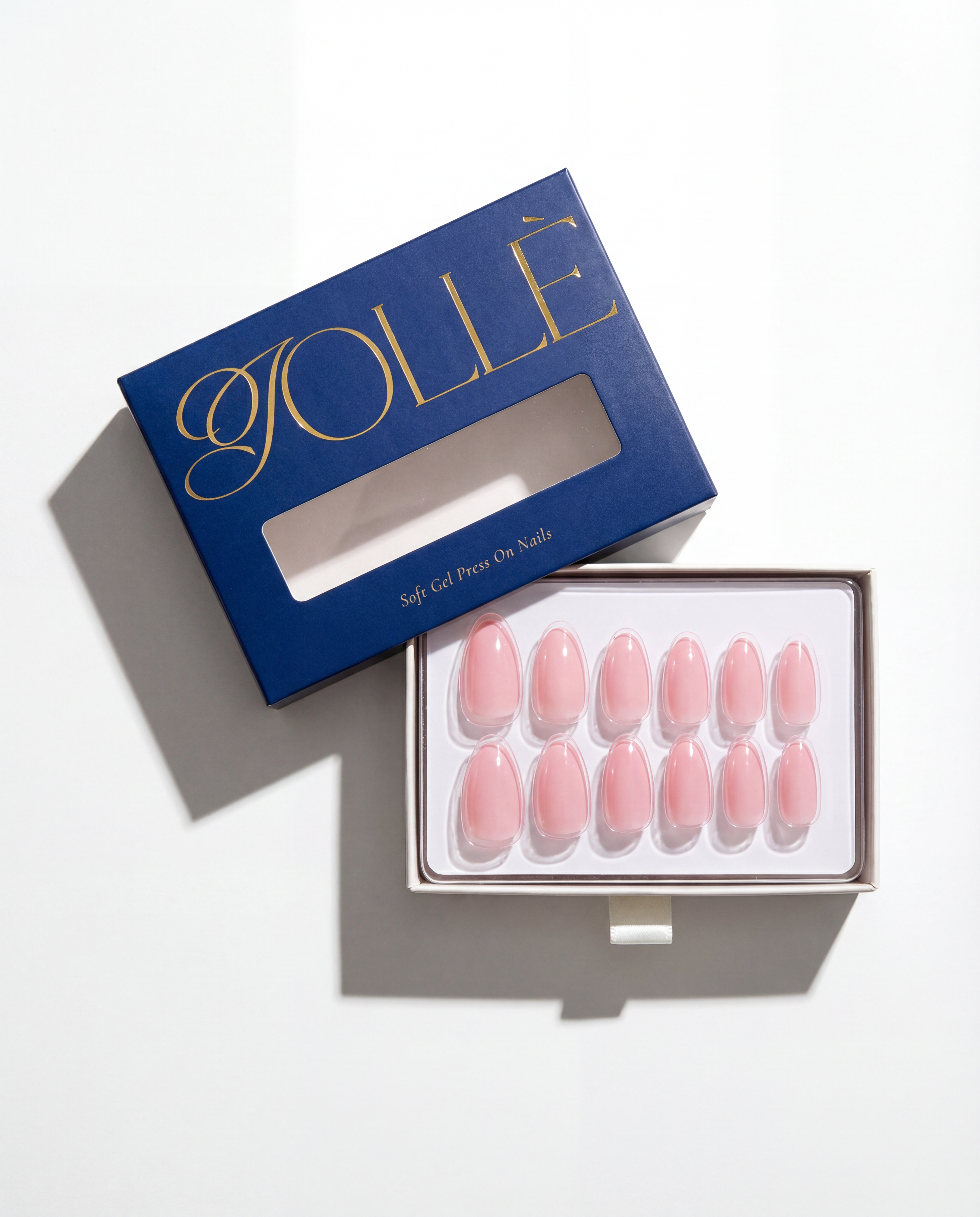 J·01 — Blush Pink · Short Almond