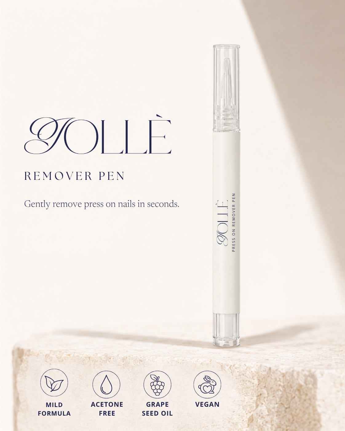 Jollè Starter Set Soft Gel Press-On Nails – Switzerland